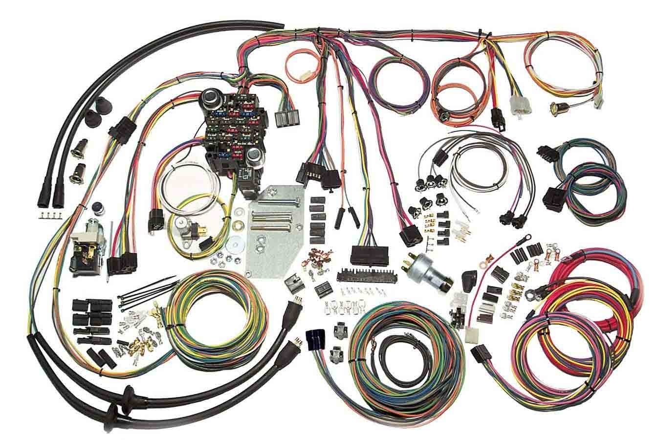 AMERICAN AUTOWIRE 55-56 Chevy Classic Update Wiring System AMERICAN AUTOWIRE