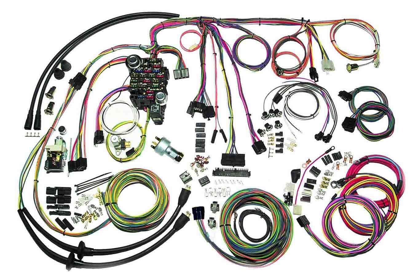 AMERICAN AUTOWIRE 57 Chevy Classic Update Wiring System AMERICAN AUTOWIRE