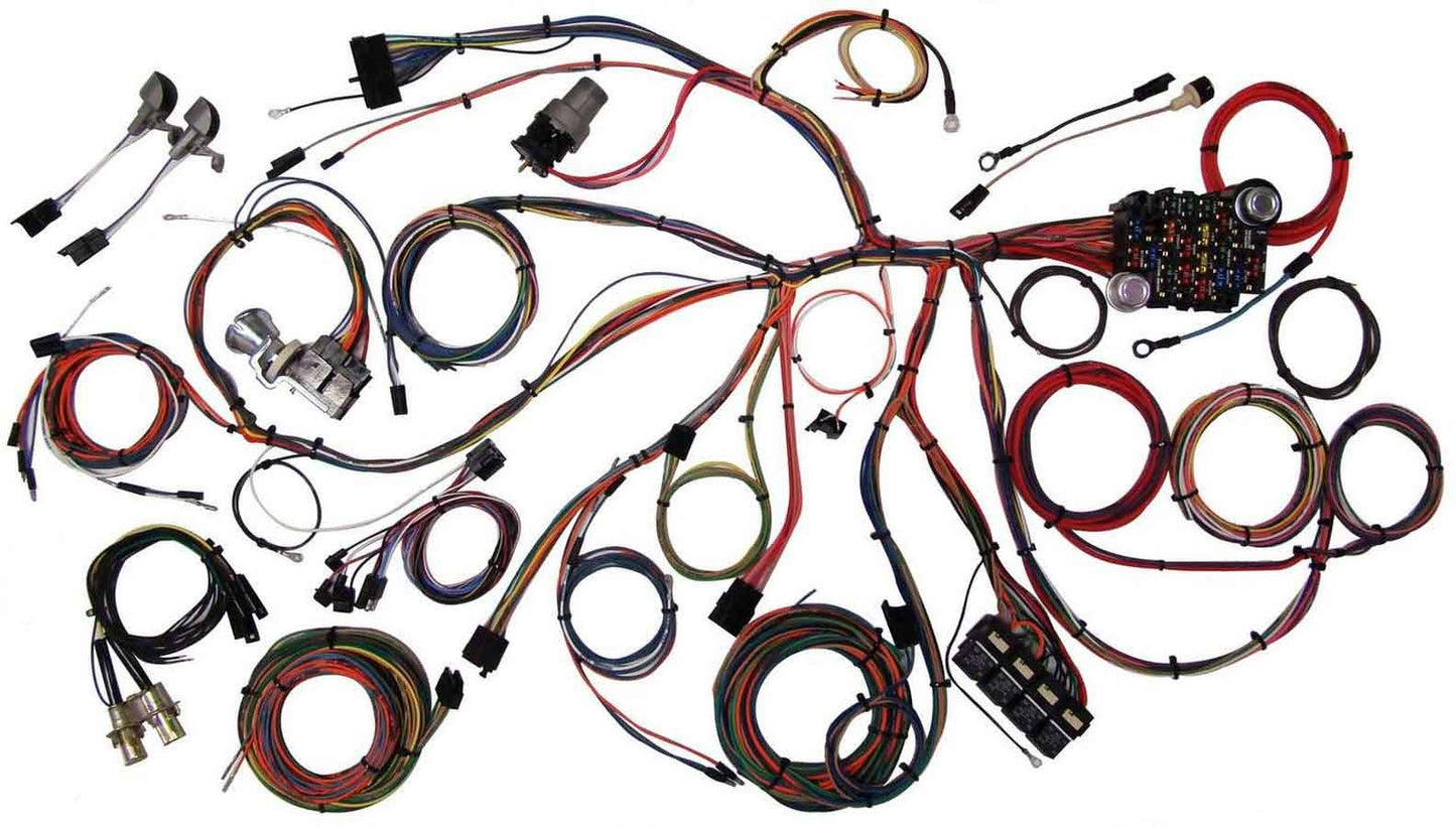 AMERICAN AUTOWIRE 67-68 Mustang Wiring Harness AMERICAN AUTOWIRE