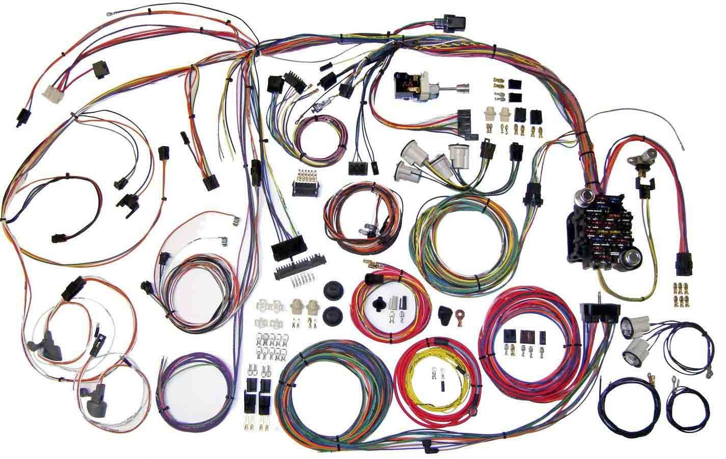 AMERICAN AUTOWIRE 70-72 Chevelle Wiring Harness AMERICAN AUTOWIRE