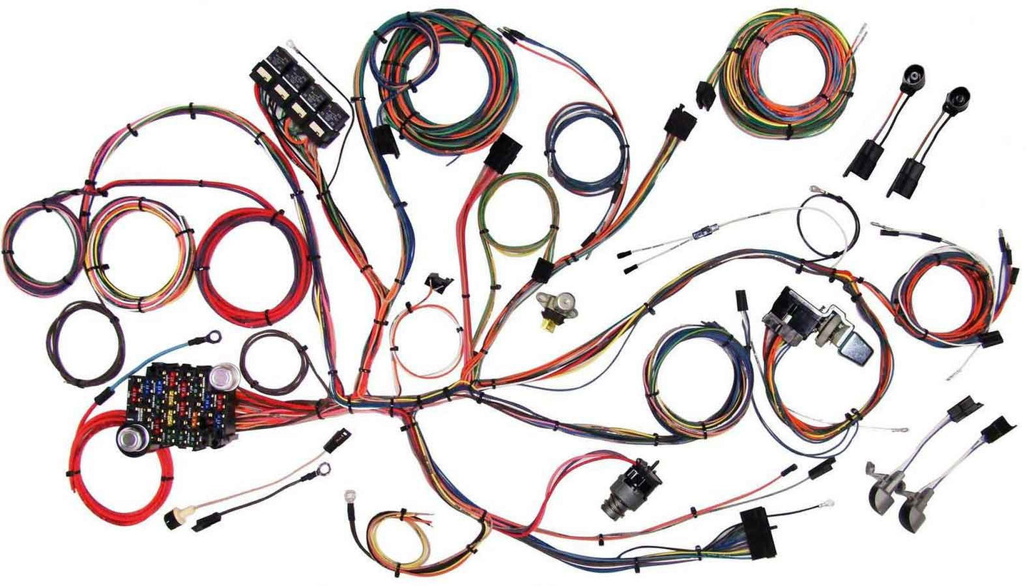 AMERICAN AUTOWIRE 64-66 Mustang Wiring Harness System AMERICAN AUTOWIRE