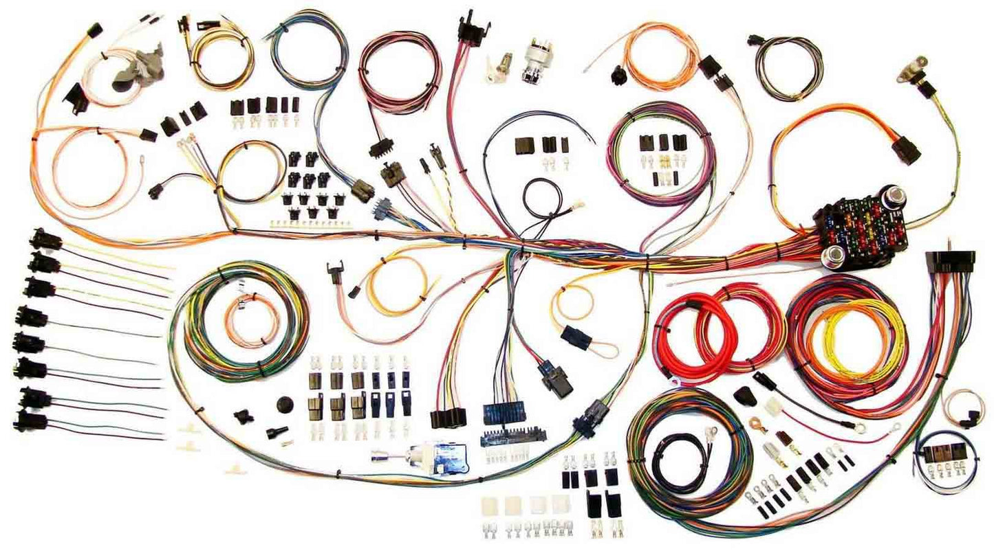 AMERICAN AUTOWIRE 64-67 GTO Wiring Harness AMERICAN AUTOWIRE