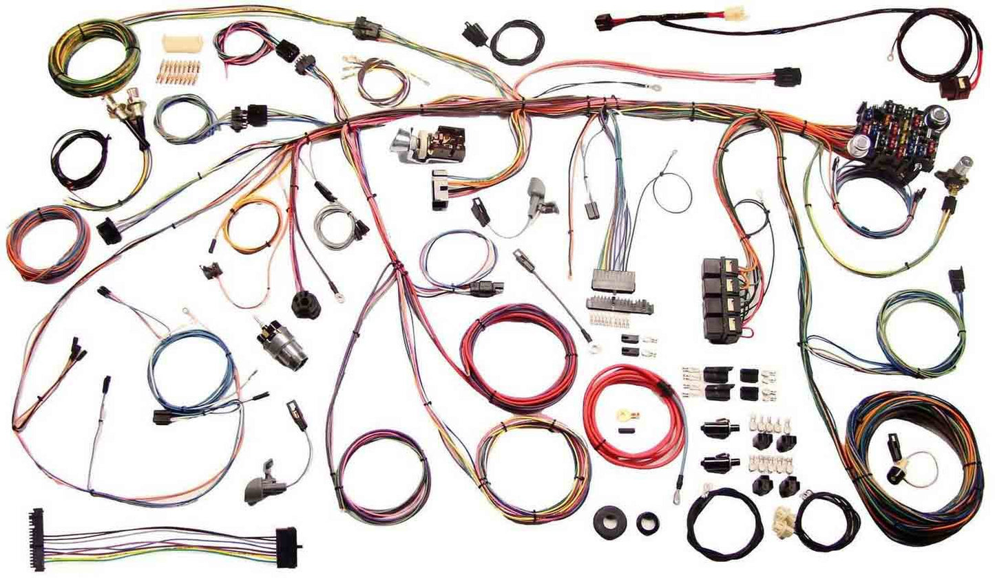 AMERICAN AUTOWIRE 70 Mustang Wiring Harnes AMERICAN AUTOWIRE