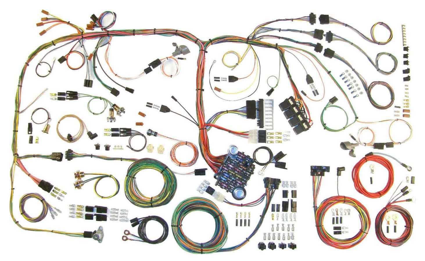 AMERICAN AUTOWIRE 70-74 Challenger Wiring Harness AMERICAN AUTOWIRE