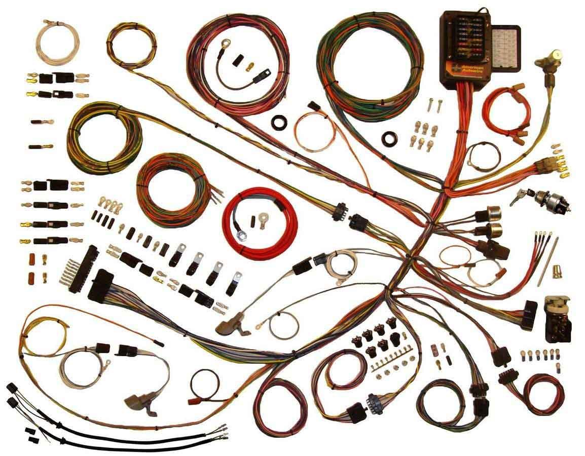 AMERICAN AUTOWIRE 53-56 Ford P/U Wiring Harness AMERICAN AUTOWIRE