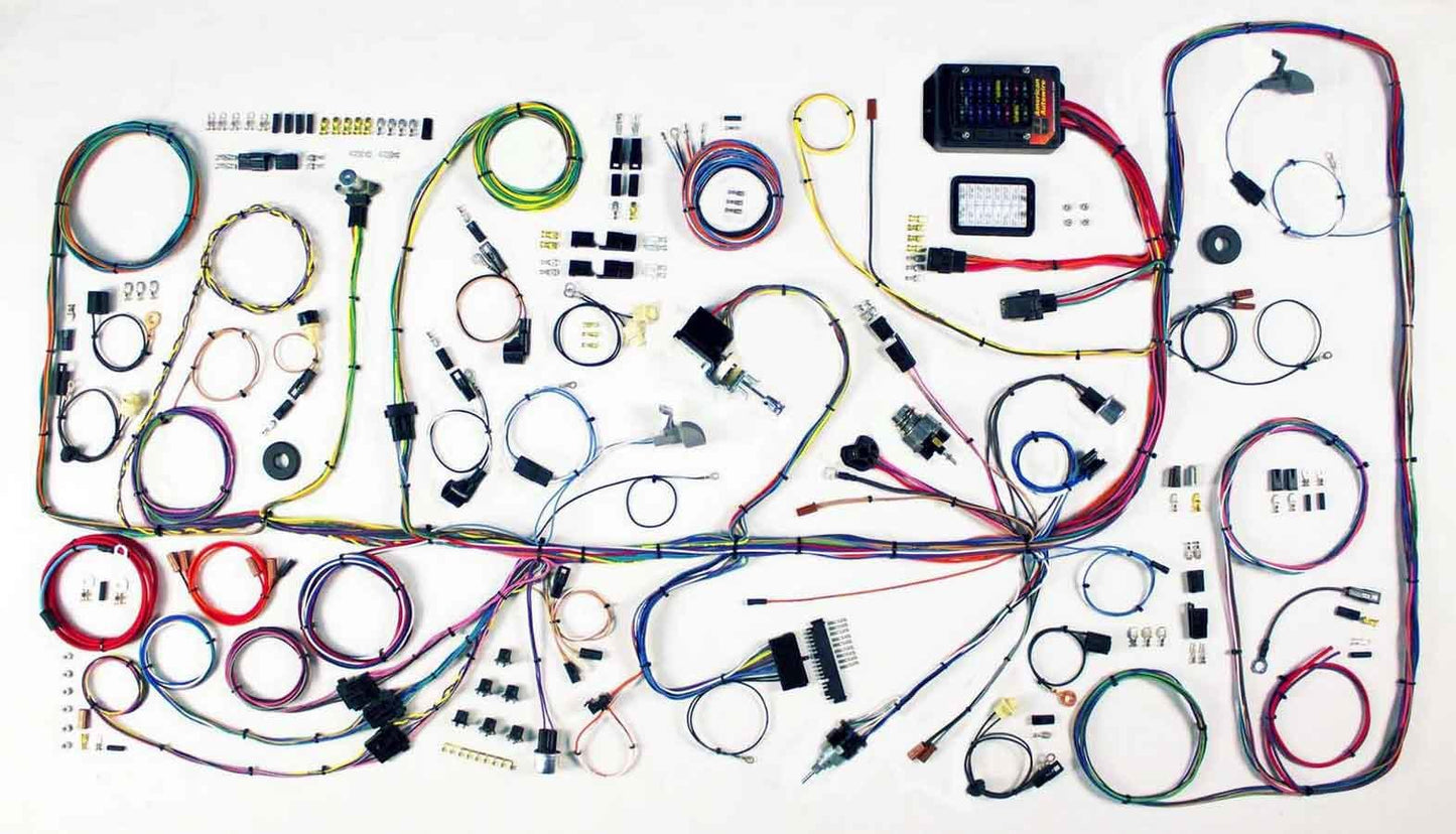 AMERICAN AUTOWIRE 66-77 Ford Bronco Wiring Bronco Wiring Kit AMERICAN AUTOWIRE