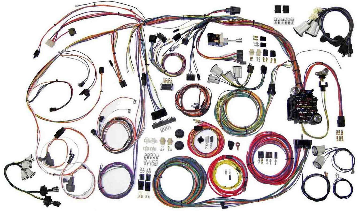 AMERICAN AUTOWIRE 70-72 Chevy Monte Carlo Wiring Kit AMERICAN AUTOWIRE