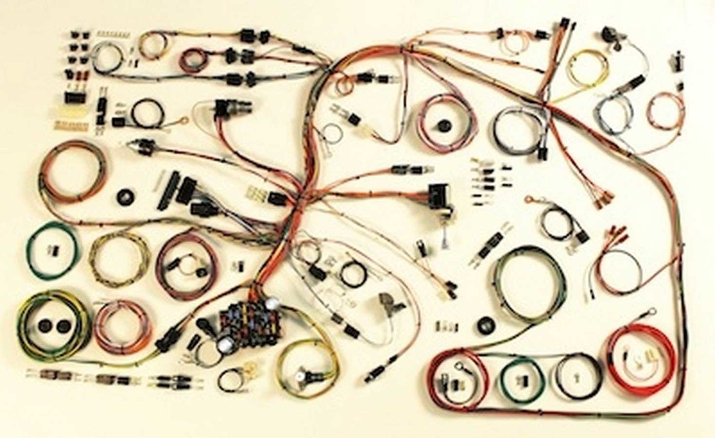 AMERICAN AUTOWIRE 67-72 Ford Truck Wiring Kit AMERICAN AUTOWIRE