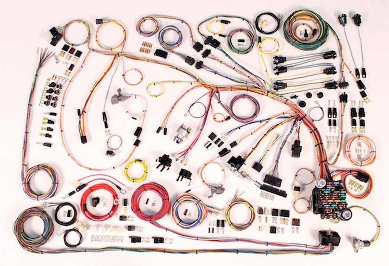 AMERICAN AUTOWIRE 66-68 Chevy Impala Wiring kit AMERICAN AUTOWIRE