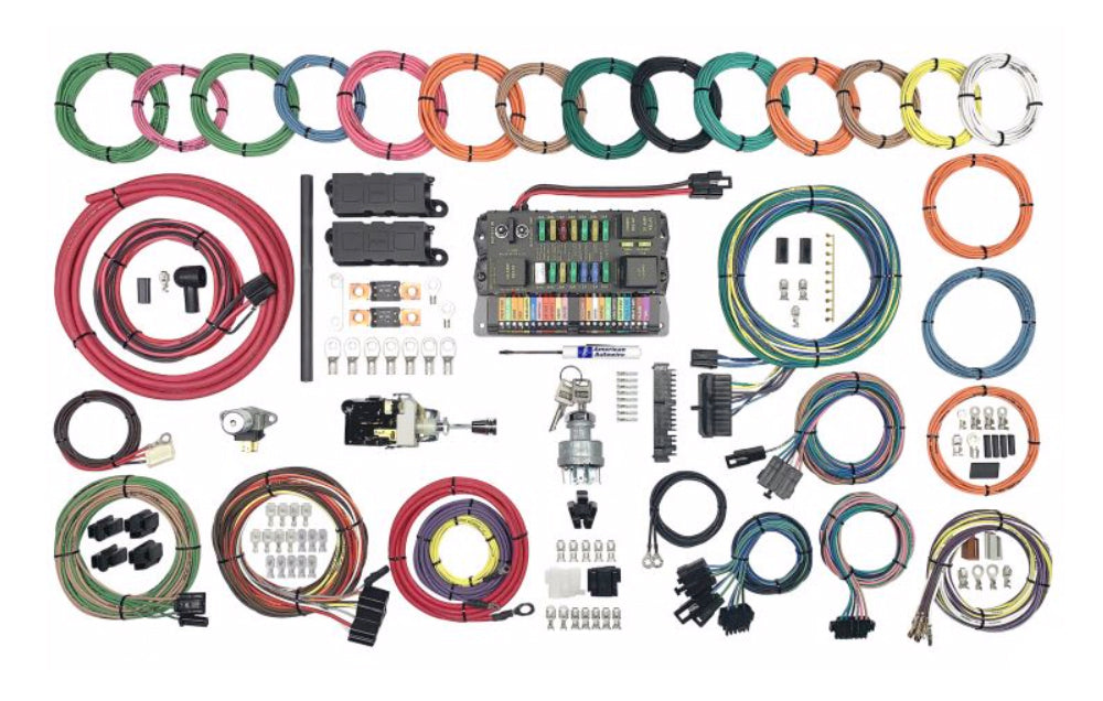 AMERICAN AUTOWIRE Highway 22 Plus Wiring Kit AMERICAN AUTOWIRE