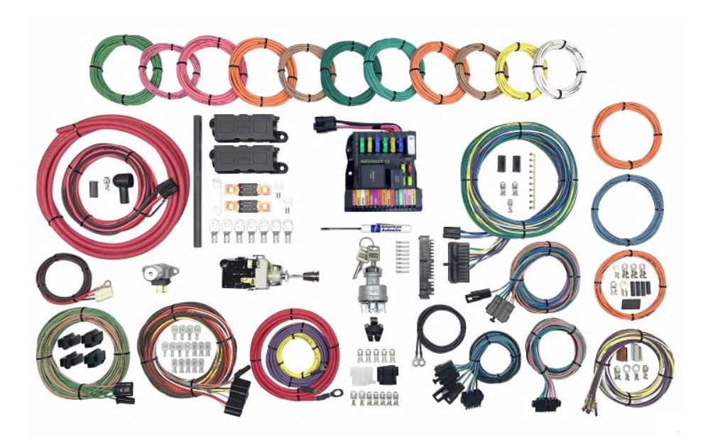 AMERICAN AUTOWIRE Highway 15 Plus Wiring Kit AMERICAN AUTOWIRE