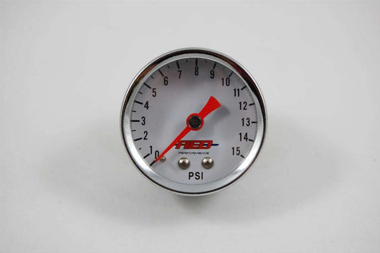 ADVANCED ENGINE DESIGN 1-1/2 Fuel Pressure Gauge 0-15psi - Great Lakes Race Supply