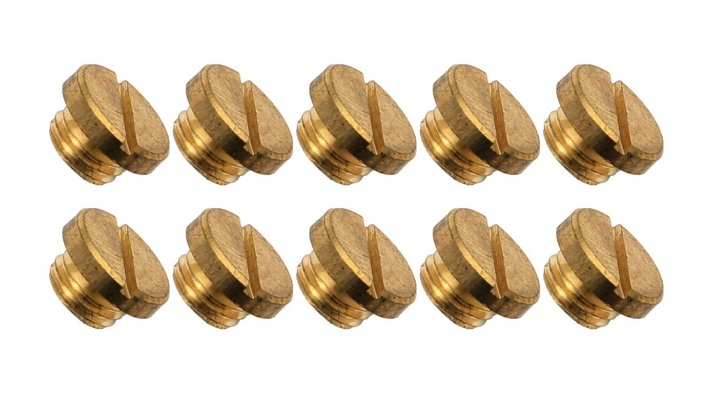 ADVANCED ENGINE DESIGN Brass Sight Plug (10pk) ADVANCED ENGINE DESIGN