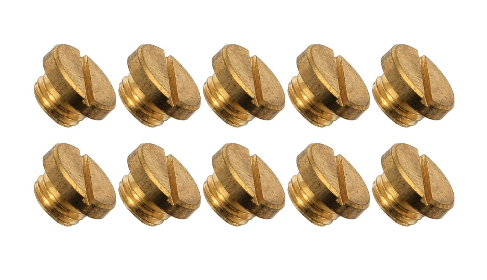 ADVANCED ENGINE DESIGN Brass Sight Plug (10pk) ADVANCED ENGINE DESIGN