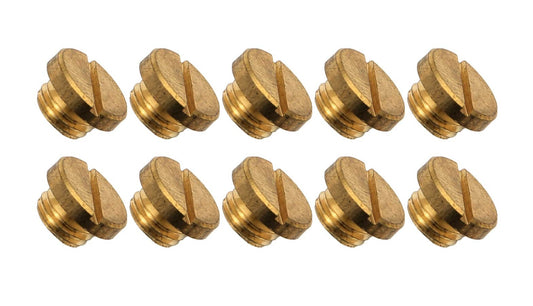 ADVANCED ENGINE DESIGN Brass Sight Plug (10pk) ADVANCED ENGINE DESIGN