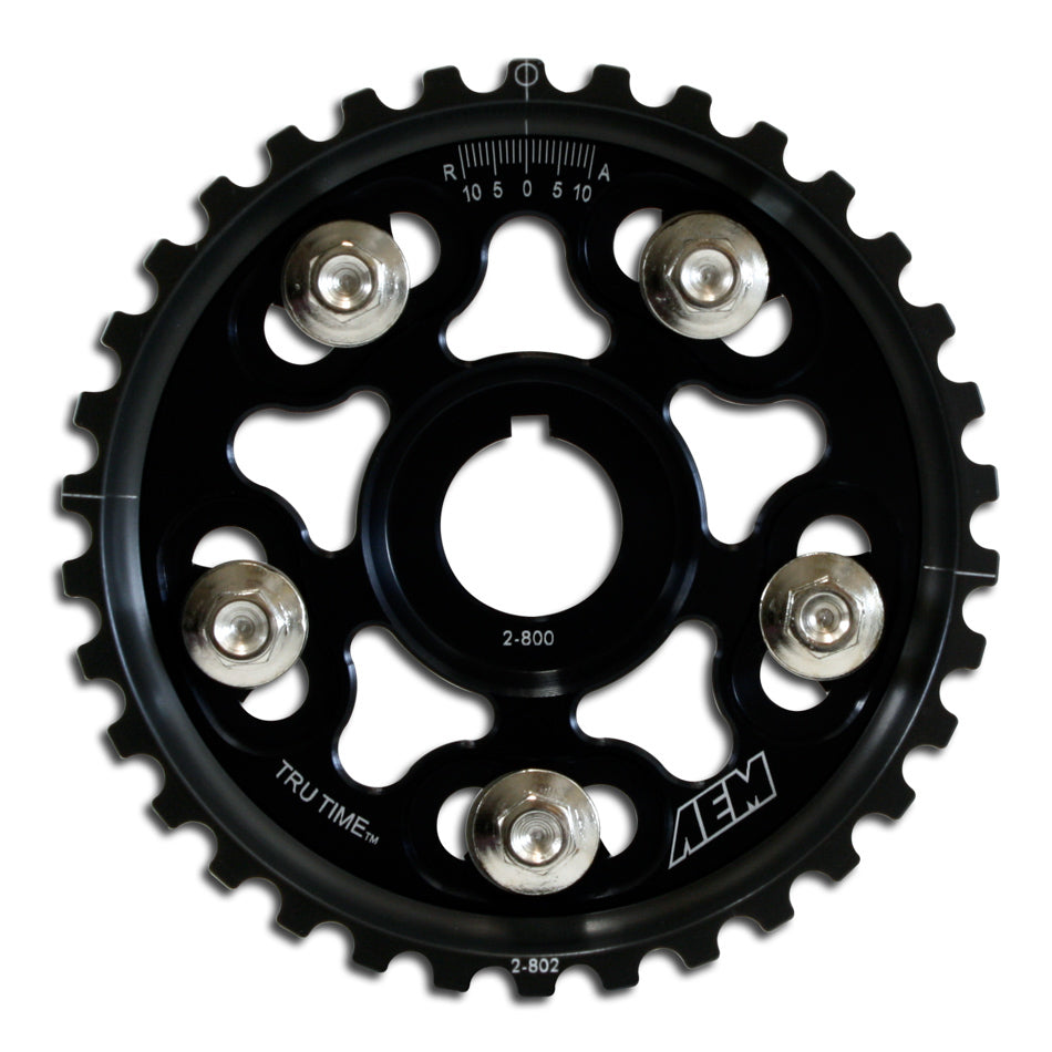 AEM ELECTRONICS Adjustable Cam Gear Black AEM ELECTRONICS