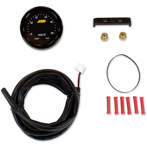 AEM ELECTRONICS X-Series Volt Gauge 8-18 Volt AEM ELECTRONICS