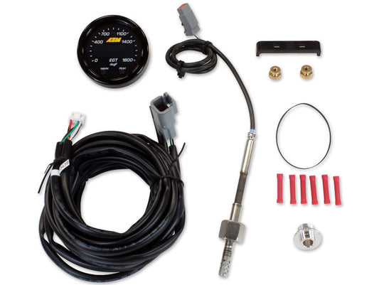 AEM ELECTRONICS X-Series EGT Gauge 0-180 0 F AEM ELECTRONICS