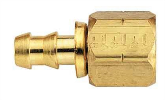 AEROQUIP Brass Fitting -6an Socketless - Great Lakes Race Supply