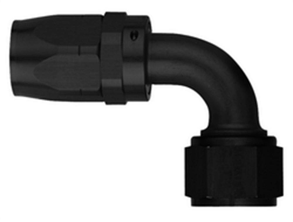 AEROQUIP #8 90 Deg Hose End Black AEROQUIP