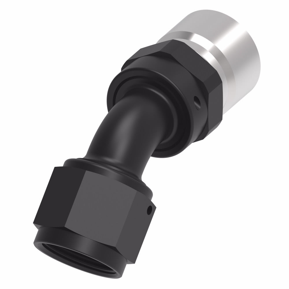 AEROQUIP 6an StreetLite Crimp Fitting 45-Degree AEROQUIP