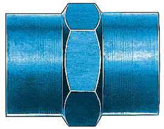 AEROQUIP 1/4in Alum Pipe Coupler AEROQUIP