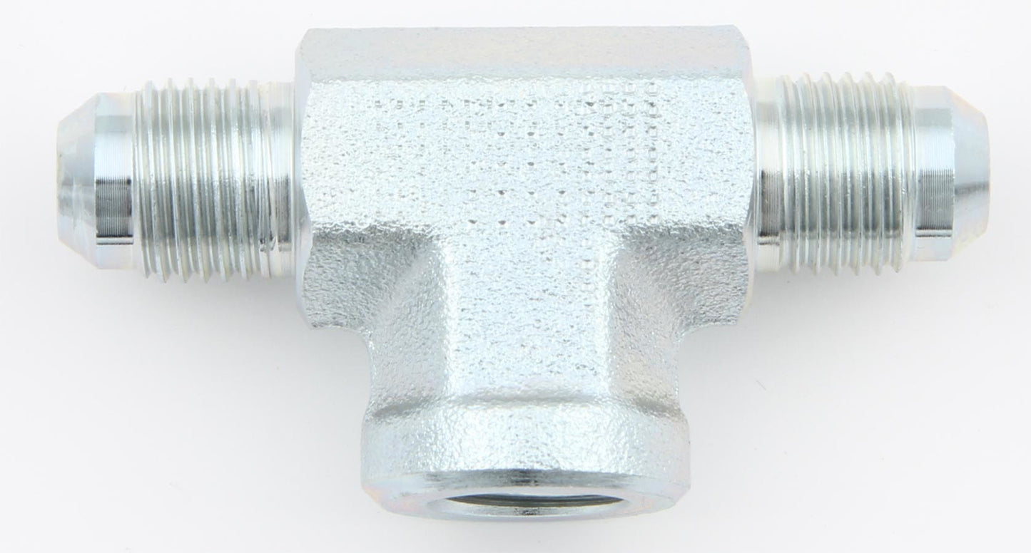 AEROQUIP Stl Tee 1/8npt female to #4an Fitting AEROQUIP