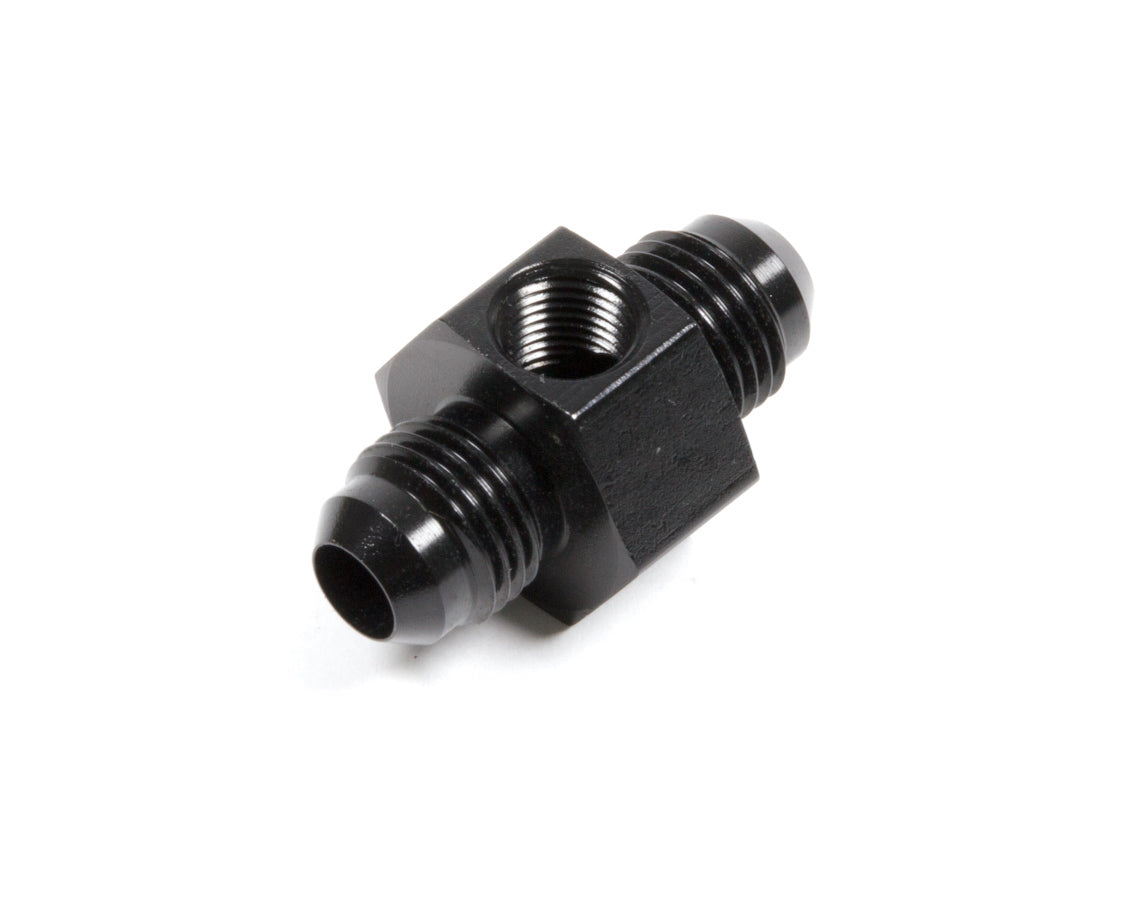 AEROQUIP #6 Fuel Pressure Adapter Black AEROQUIP