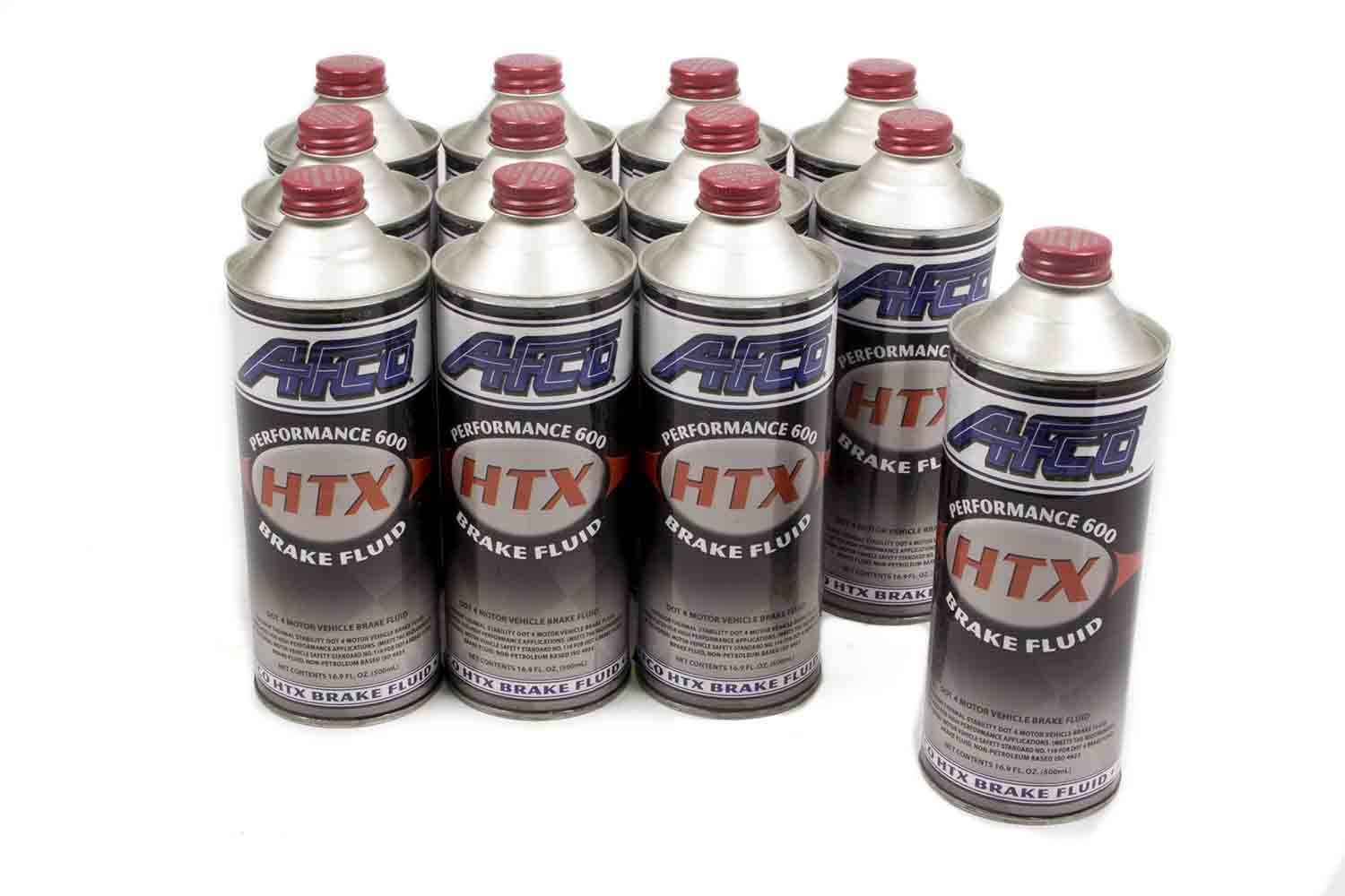 AFCO RACING PRODUCTS Brake Fluid HTX 16.9oz (12) AFCO RACING PRODUCTS