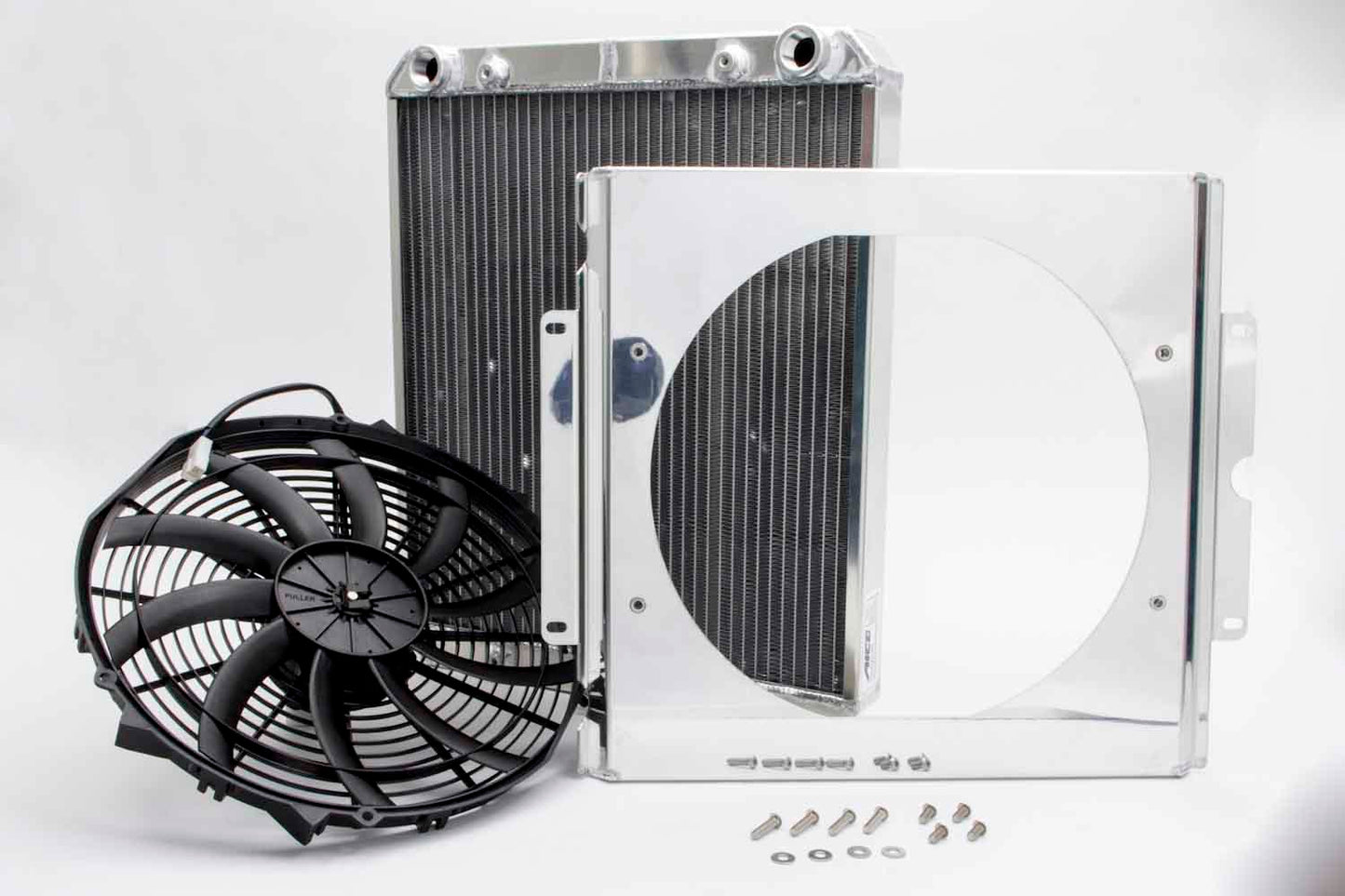 AFCO RACING PRODUCTS Dragster Radiator w/ Fan and Shroud AFCO RACING PRODUCTS