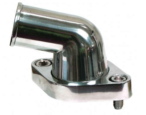 AFCO RACING PRODUCTS Water Neck Swivel 15 Deg Polished Alum AFCO RACING PRODUCTS