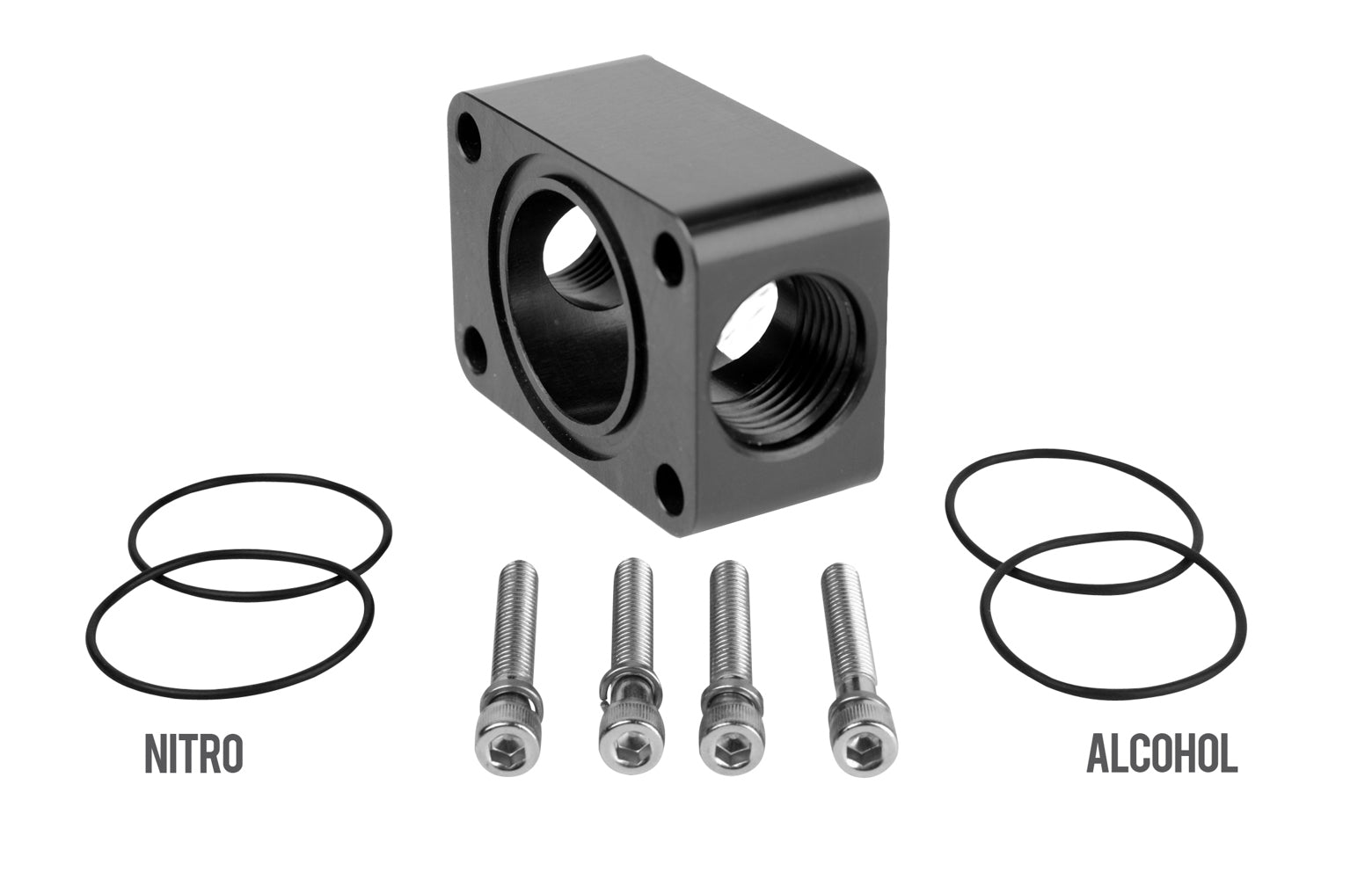 AEROMOTIVE Distribution Block  Spur Gear Pump Dual 10an AEROMOTIVE