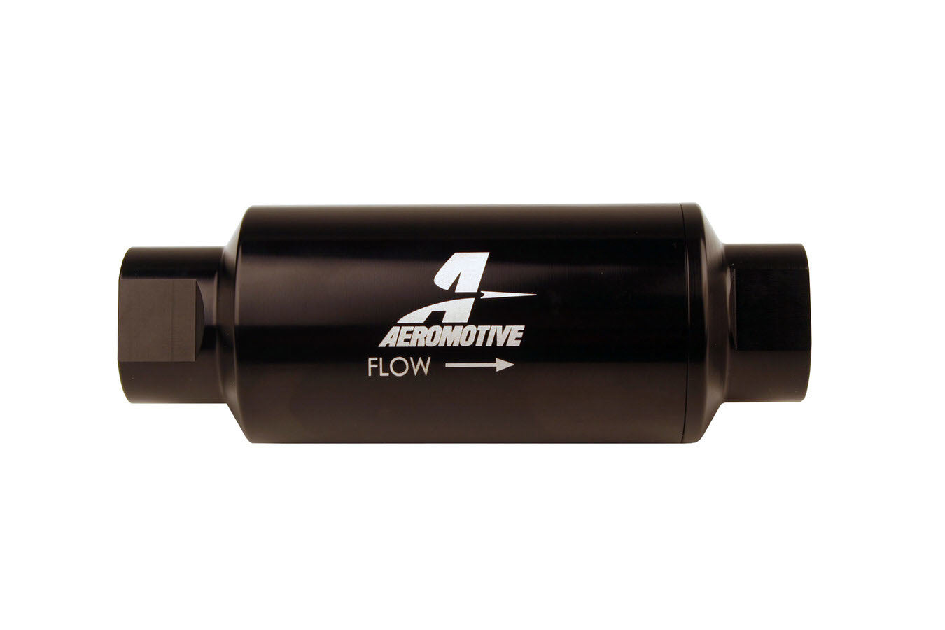 AEROMOTIVE #10-ORB Fuel Filter Inline 10 Mircon Black AEROMOTIVE