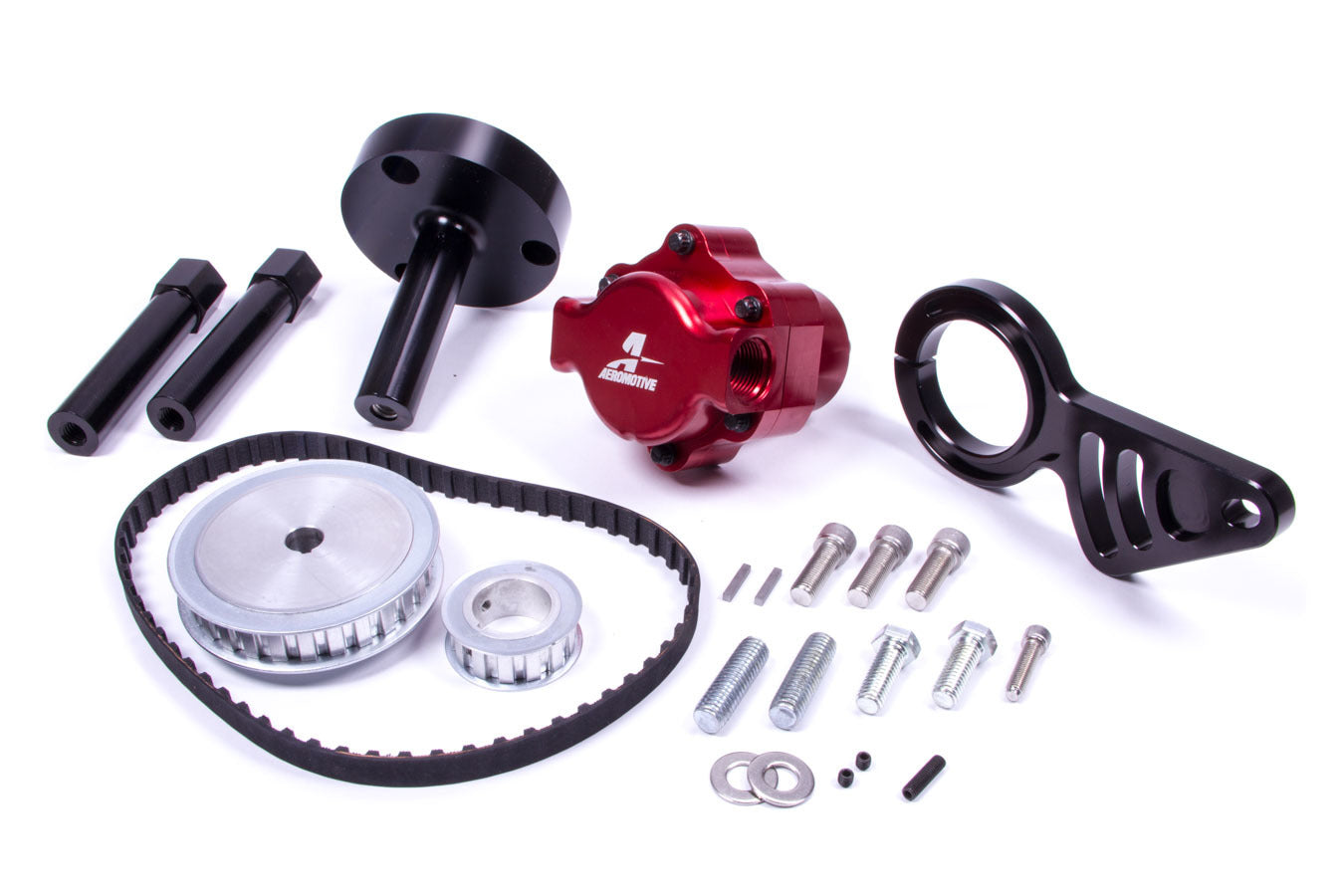 AEROMOTIVE BBC Belt Pump Kit - Lower Left AEROMOTIVE