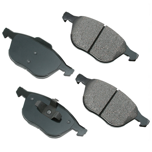 AKEBONO BRAKE CORPORATION ProACT Ultra-Premium Bra ke Pads - Front AKEBONO BRAKE CORPORATION