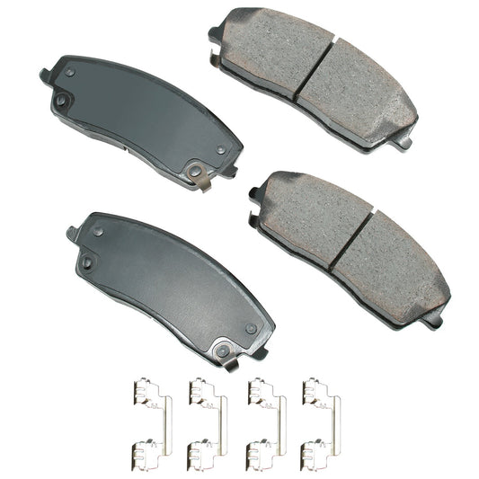 AKEBONO BRAKE CORPORATION Brake Pads Front Dodge Challenger 18-09 300 AKEBONO BRAKE CORPORATION