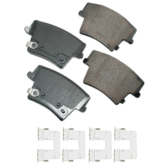 AKEBONO BRAKE CORPORATION Brake Pads Rear Dodge 05 -18 Challenger Charger AKEBONO BRAKE CORPORATION