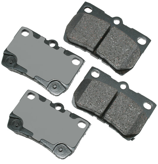 AKEBONO BRAKE CORPORATION Brake Pads Rear Lexus GS300 GS350 06-11 AKEBONO BRAKE CORPORATION