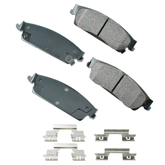 AKEBONO BRAKE CORPORATION Brake Pad Rear Cadillac Escalade 07-14 AKEBONO BRAKE CORPORATION