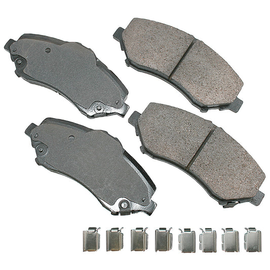 AKEBONO BRAKE CORPORATION Brake Pad Front Dodge Caravan 08-16 AKEBONO BRAKE CORPORATION