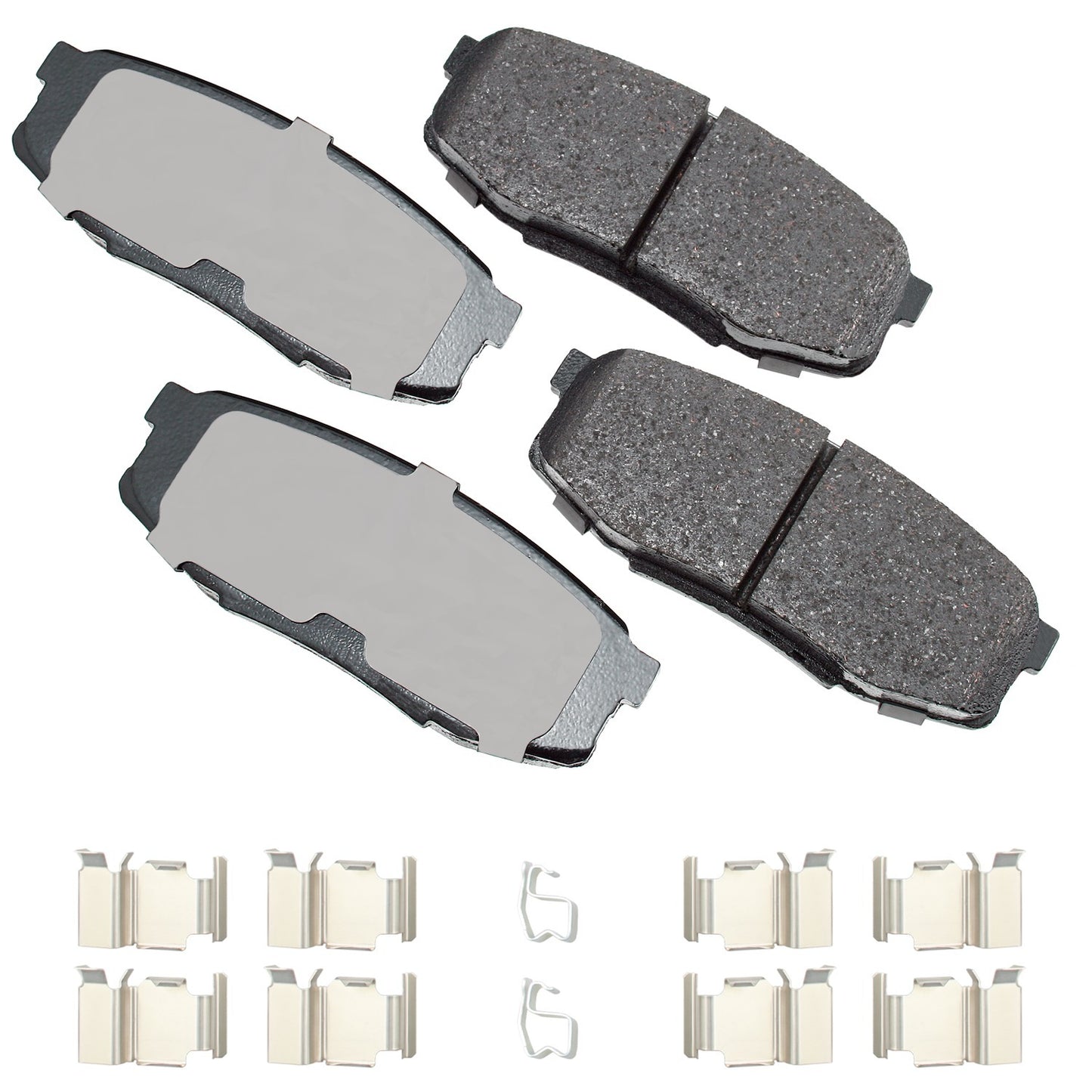 AKEBONO BRAKE CORPORATION Brake Pad Rear Lexus LX570 08-11/13-19 Toyota AKEBONO BRAKE CORPORATION