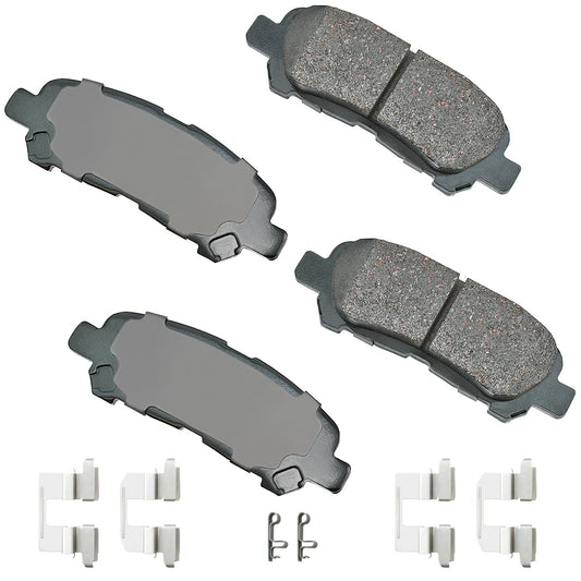 AKEBONO BRAKE CORPORATION Brake Pad Front Toyota Highlander 08-13 AKEBONO BRAKE CORPORATION