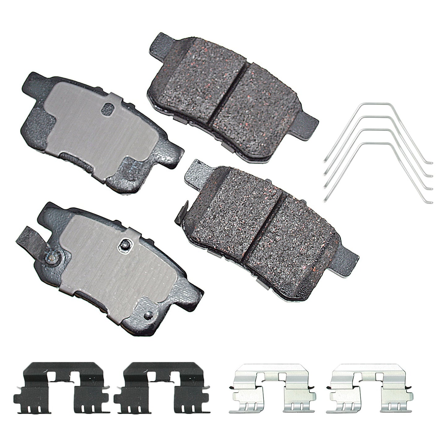 AKEBONO BRAKE CORPORATION Brake Pads Acura TSX 09-14 Honda Accord 08-17 AKEBONO BRAKE CORPORATION