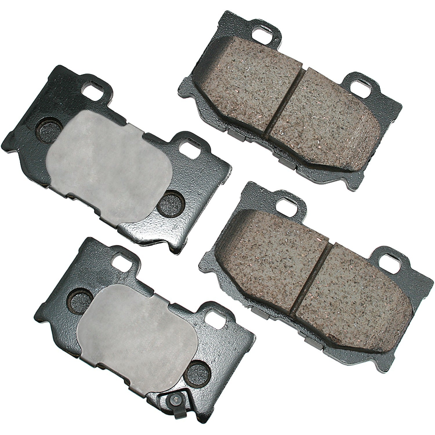 AKEBONO BRAKE CORPORATION ProACT Ultra-Premium Bra ke Pads - Rear AKEBONO BRAKE CORPORATION