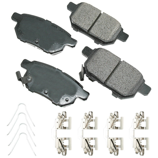 AKEBONO BRAKE CORPORATION Brake Pad Rear Pontiac Vibe 09-10 Toyota AKEBONO BRAKE CORPORATION