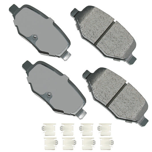 AKEBONO BRAKE CORPORATION Brake Pad Rear Ford Explorer 11-19 AKEBONO BRAKE CORPORATION