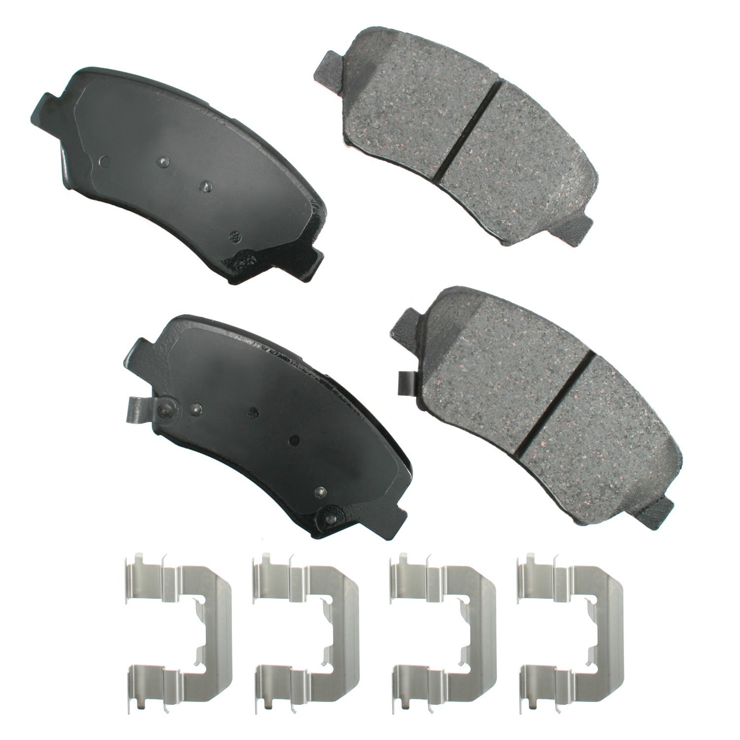 AKEBONO BRAKE CORPORATION Brake Pad Front Hyundai Elantra 11-16 Coupe 13- AKEBONO BRAKE CORPORATION