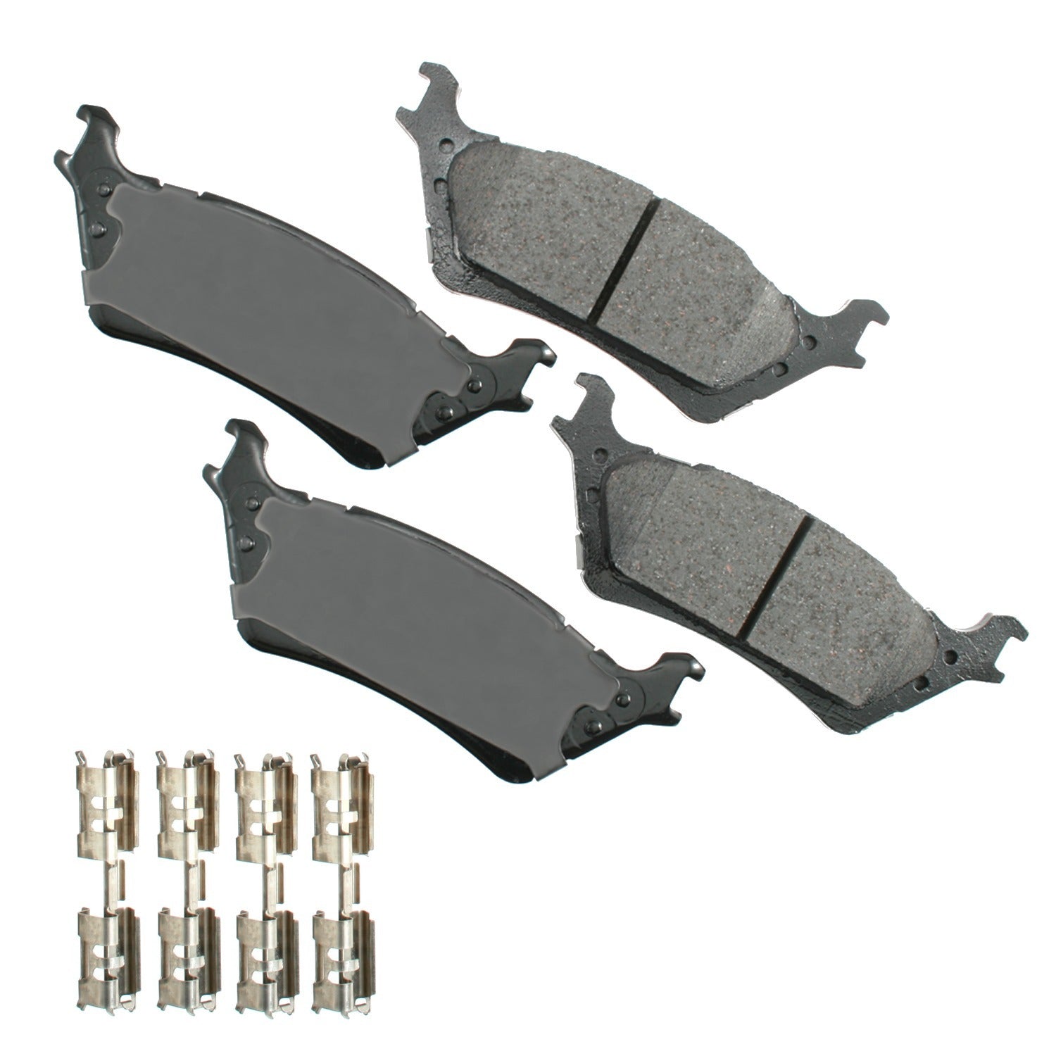 AKEBONO BRAKE CORPORATION Brake Pad Rear Ford F-150 12-17 AKEBONO BRAKE CORPORATION