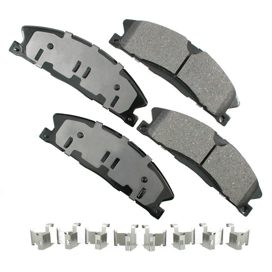 AKEBONO BRAKE CORPORATION Brake Pad Front Ford Explorer 13-18 Taurus AKEBONO BRAKE CORPORATION