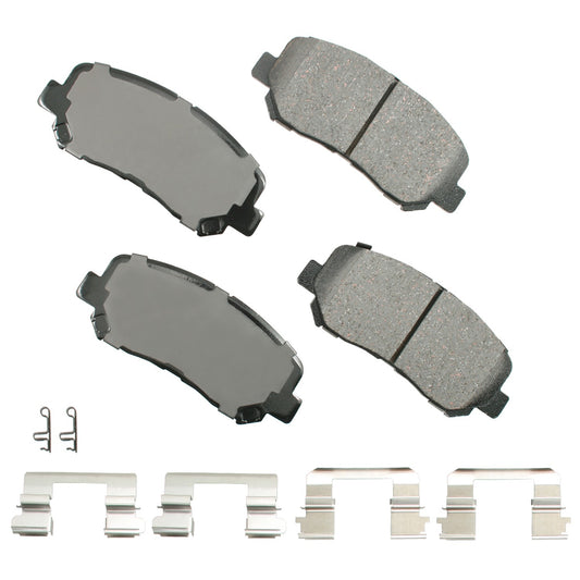 AKEBONO BRAKE CORPORATION Brake Pad Front Jeep Cherokee 14-17 Mazda CX AKEBONO BRAKE CORPORATION